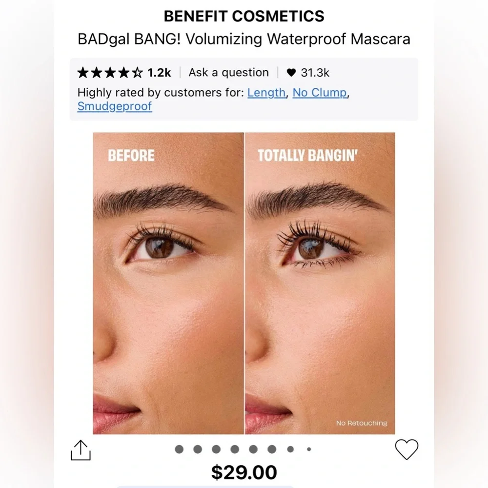 Benefit Bad Gal Bang Mascara